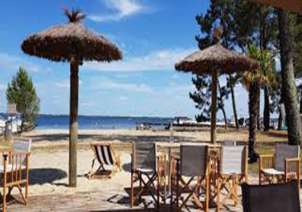 Charmant Dans Camping 5 Etoiles-Lac Biscarrosse Exterior foto